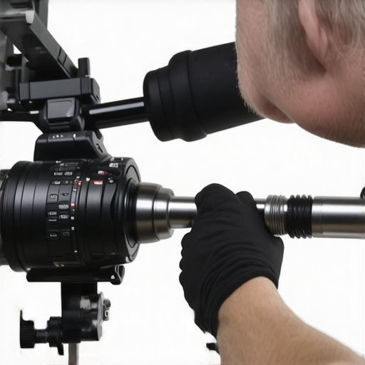 Using a torque wrench for camera rig maintenance to ensure stability